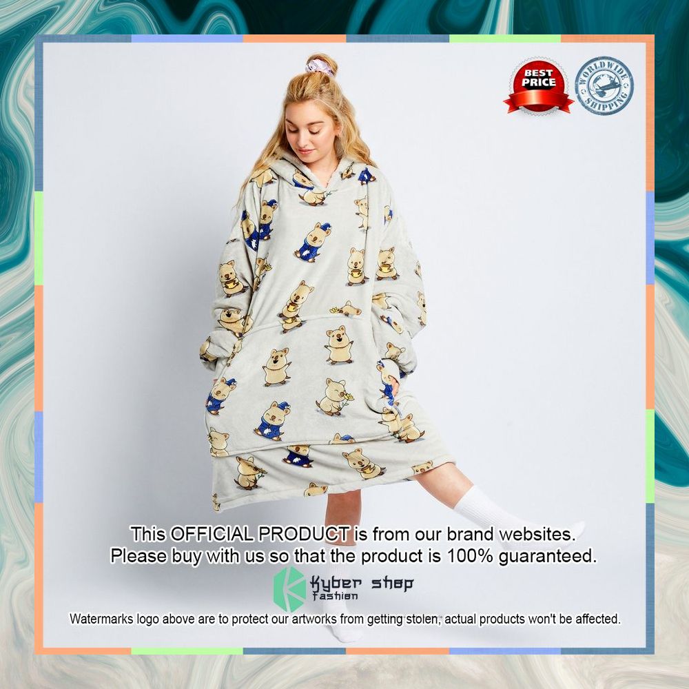 Quokka Oodie Blanket Hoodie 6 Quokka Oodie Blanket Hoodie word3