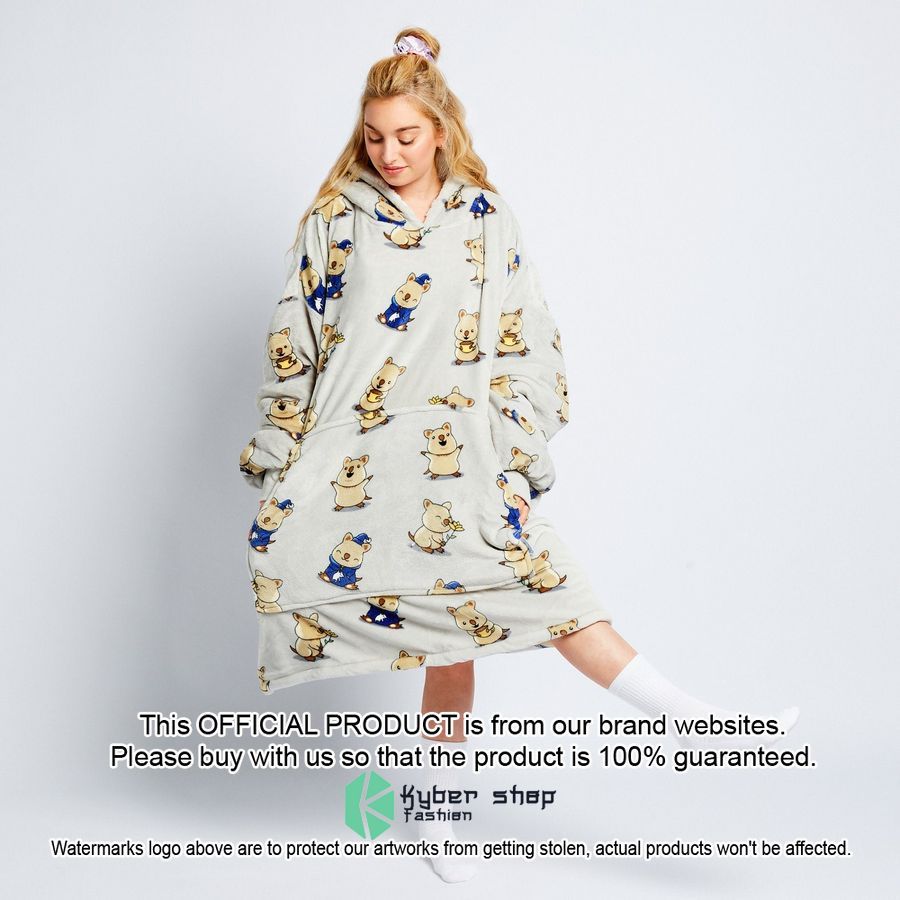 Quokka Oodie Blanket Hoodie