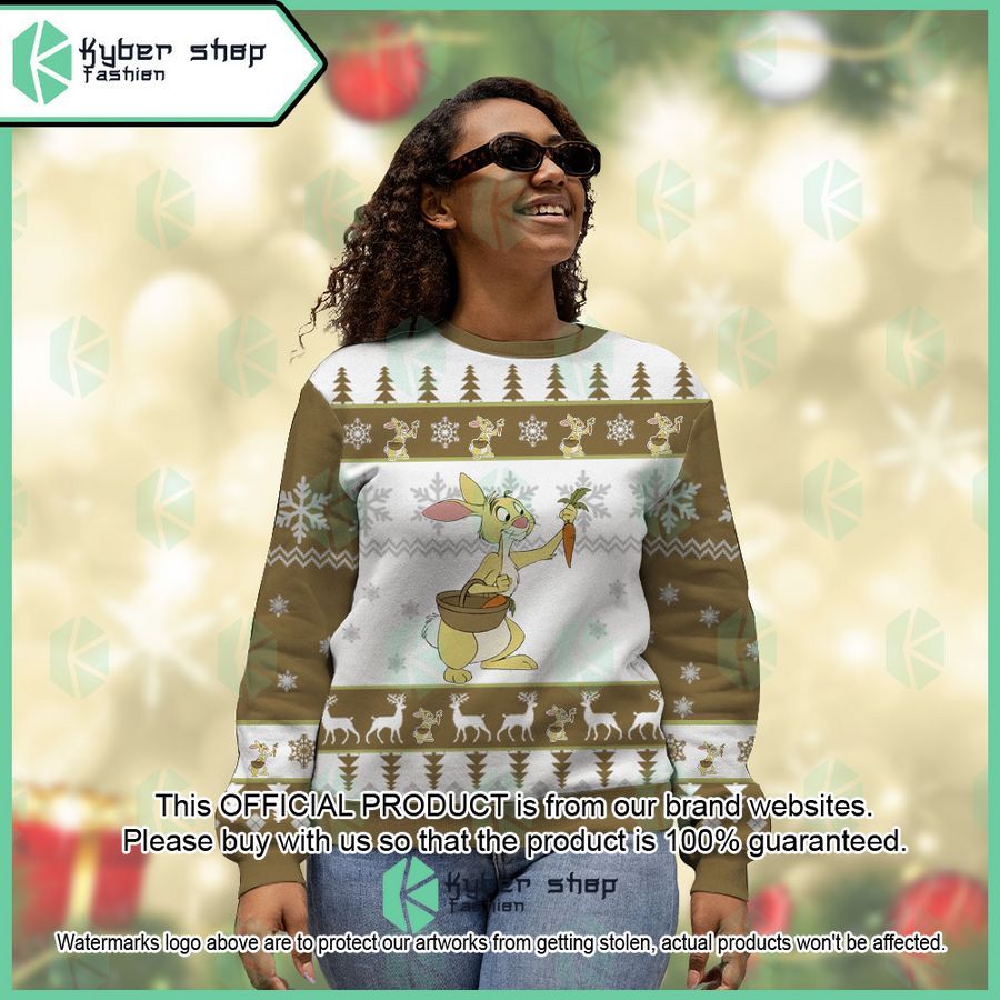 Rabbit (Winnie the Pooh) The New Adventures of Winnie the Pooh Ugly Sweater 4 Rabbit (Winnie the Pooh) The New Adventures of Winnie the Pooh Ugly Sweater word1