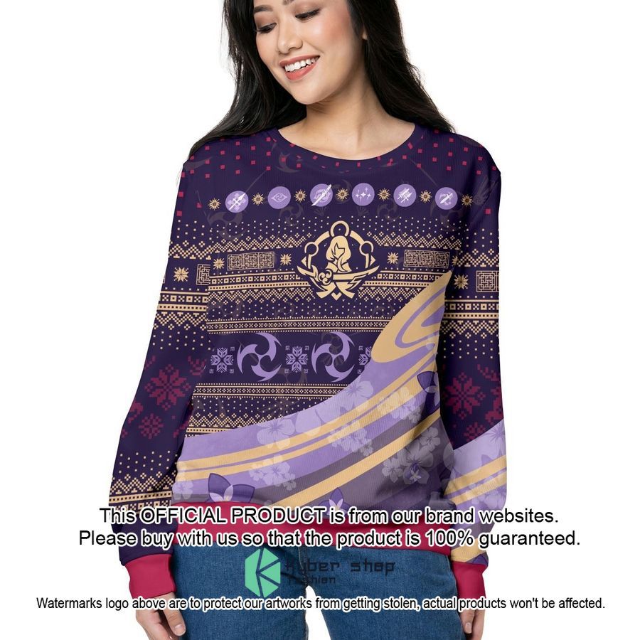 Raiden Ei Christmas Ugly Sweater