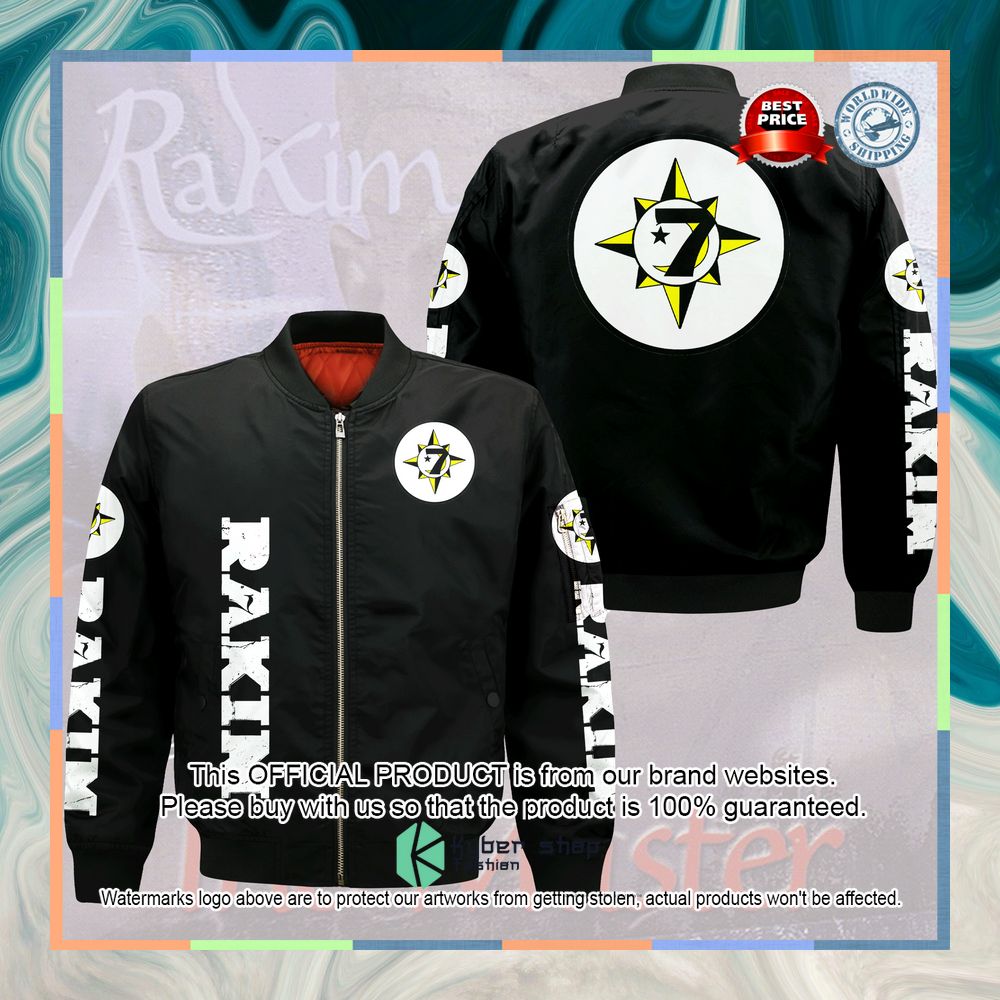 Rakim Bomber Jacket 2 Rakim Bomber Jacket word3