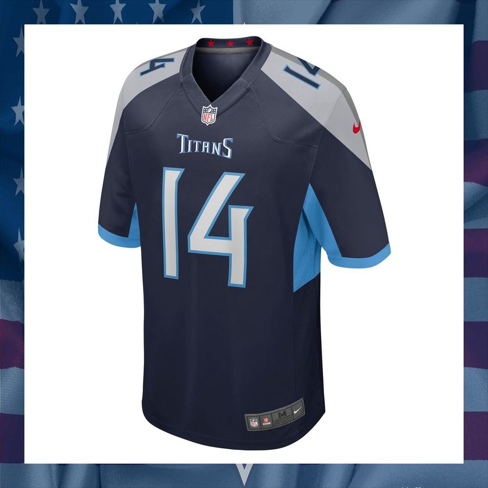 Randy Bullock Tennessee Titans Navy Football Jersey 6 Randy Bullock Tennessee Titans Navy Football Jersey word1