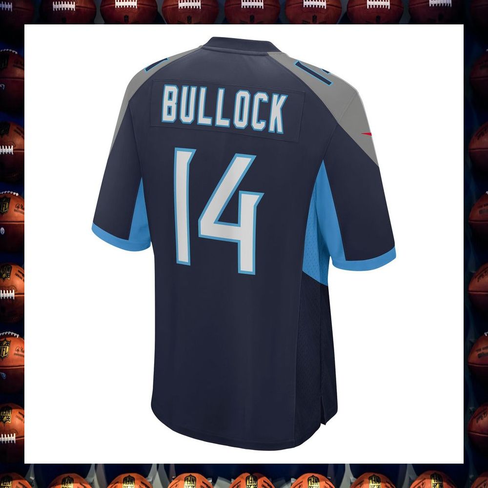 Randy Bullock Tennessee Titans Navy Football Jersey 3 Randy Bullock Tennessee Titans Navy Football Jersey word1