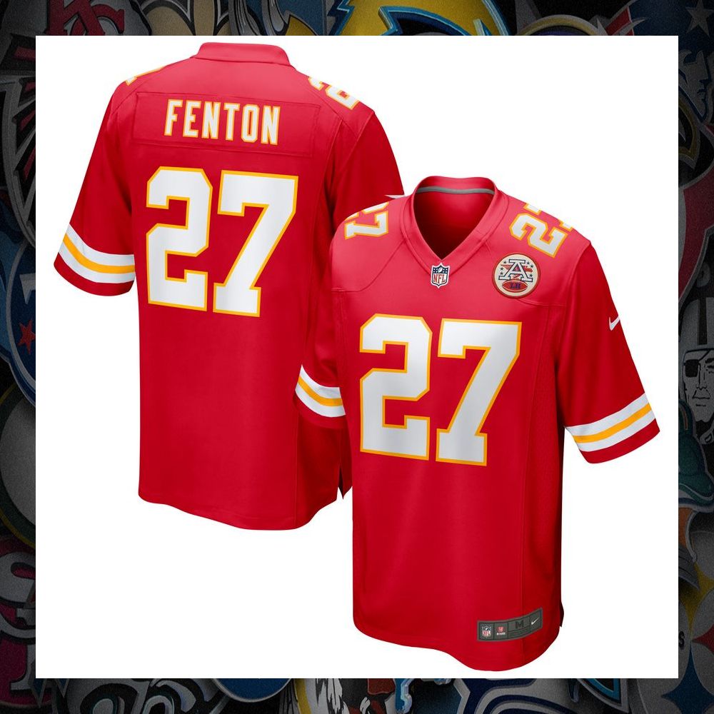 Rashad Fenton Kansas City Chiefs Red Football Jersey 5 Rashad Fenton Kansas City Chiefs Red Football Jersey word3