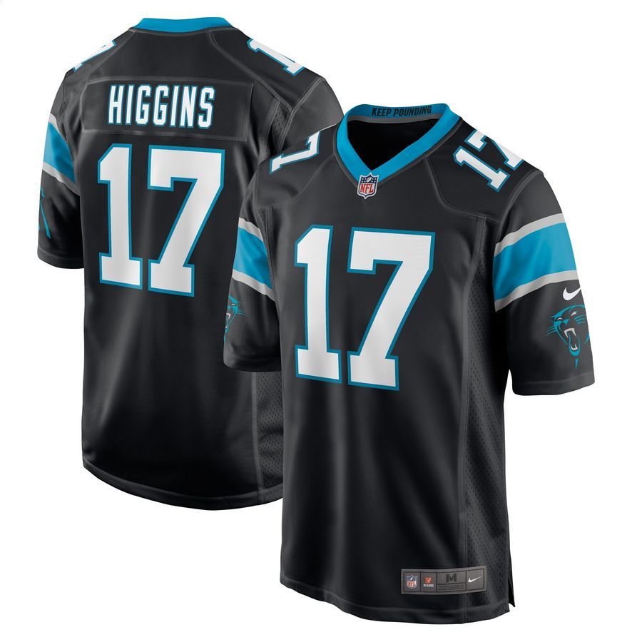 Rashard Higgins Carolina Panthers Black Football Jersey 4 Rashard Higgins Carolina Panthers Black Football Jersey word1