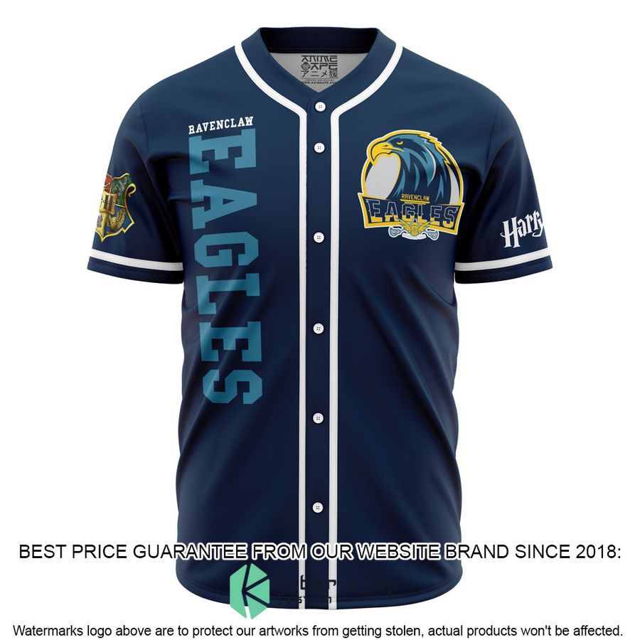 Ravenclaw Eagles Harry Potter Baseball Jersey