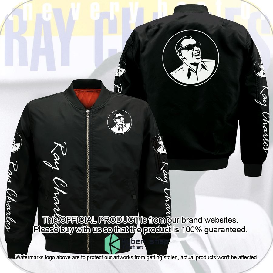 Ray Charles Bomber Jacket word2