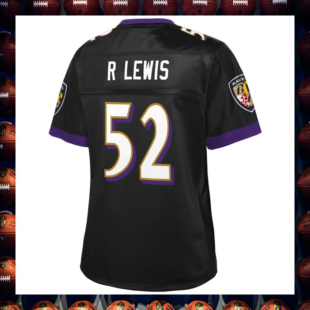 Ray Lewis Baltimore Ravens NFL Pro Line Women's Retired Black Football Jersey 3 Ray Lewis Baltimore Ravens NFL Pro Line Women's Retired Black Football Jersey word1