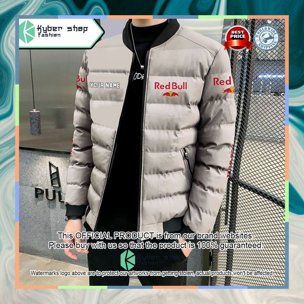 Red Bull Custom Puffer Down Jacket 8 Red Bull Custom Puffer Down Jacket word3