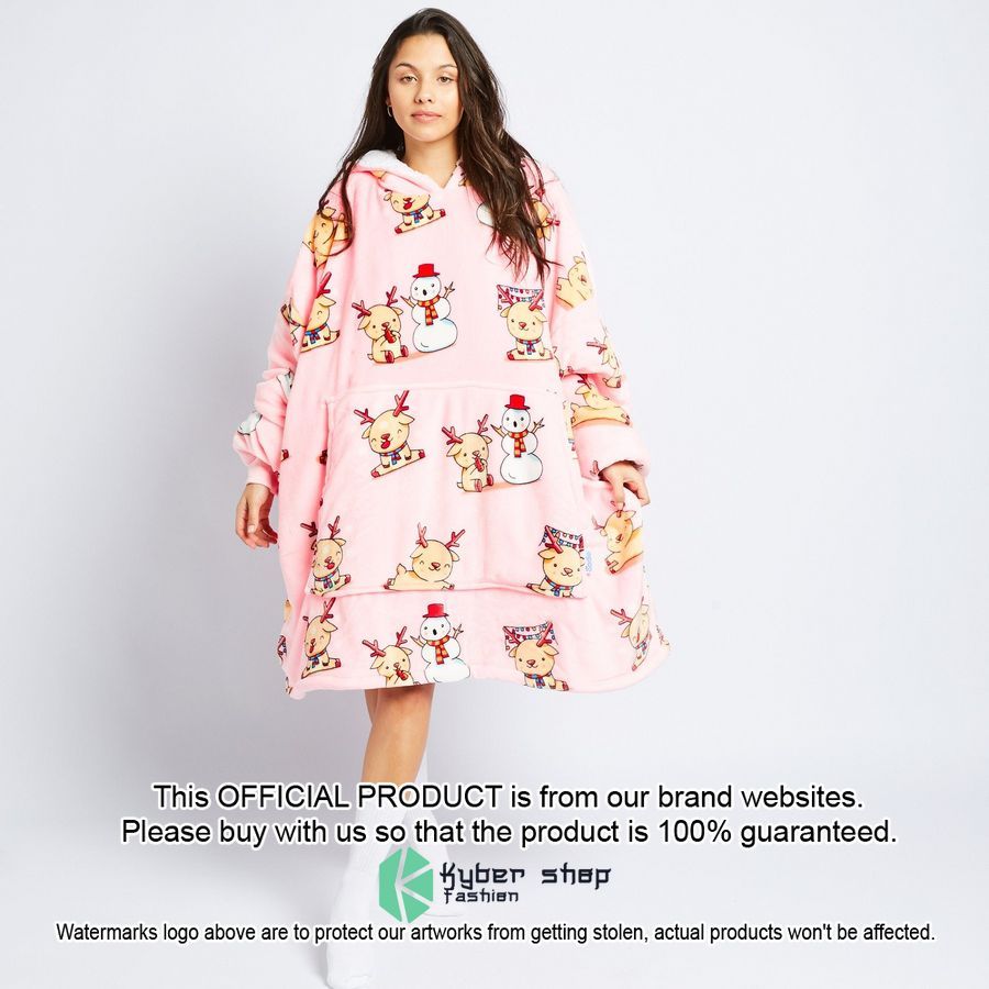 Reindeer Oodie Blanket Hoodie