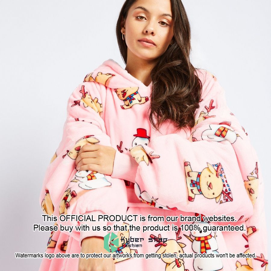 Reindeer Oodie Blanket Hoodie 4 Reindeer Oodie Blanket Hoodie word3