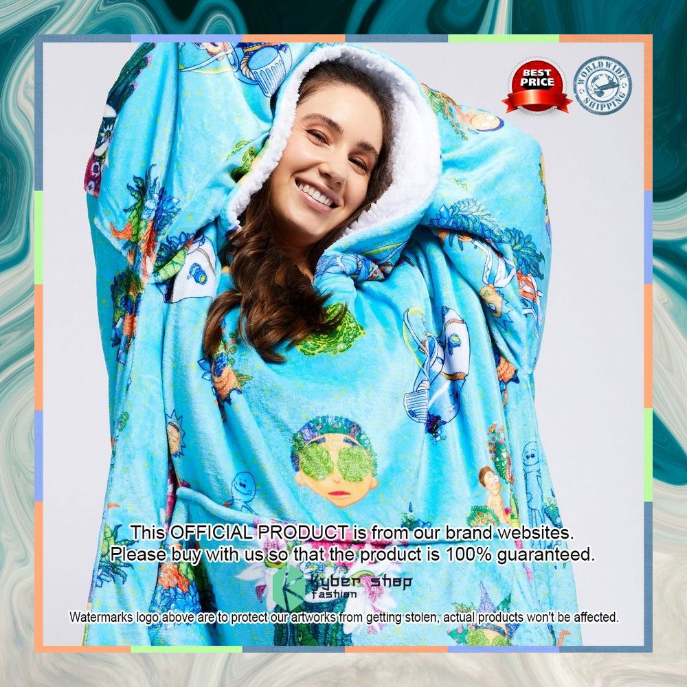 Rick and Morty Ricktanical Oodie Blanket Hoodie 14 Rick and Morty Ricktanical Oodie Blanket Hoodie word3