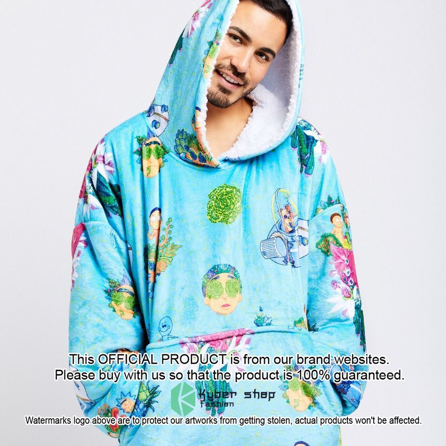 Rick and Morty Ricktanical Oodie Blanket Hoodie 12 Rick and Morty Ricktanical Oodie Blanket Hoodie word3