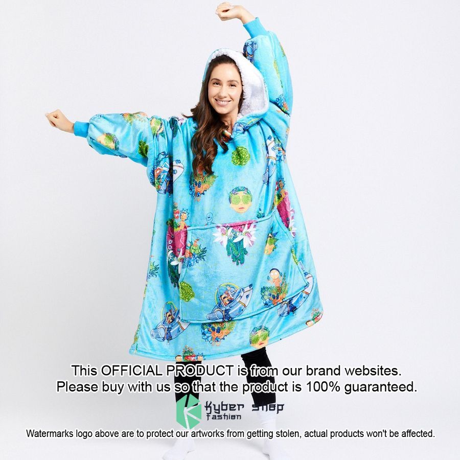 Rick and Morty Ricktanical Oodie Blanket Hoodie 3 Rick and Morty Ricktanical Oodie Blanket Hoodie word3