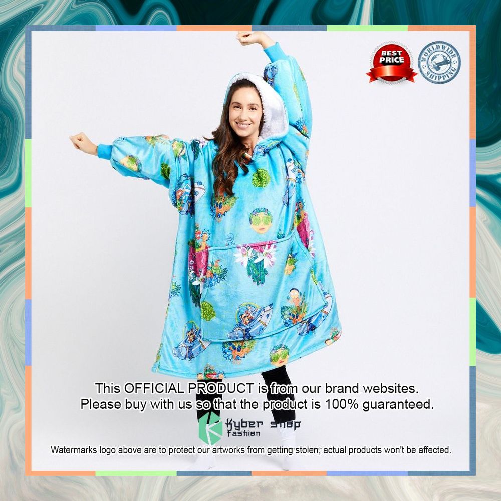 Rick and Morty Ricktanical Oodie Blanket Hoodie 16 Rick and Morty Ricktanical Oodie Blanket Hoodie word3