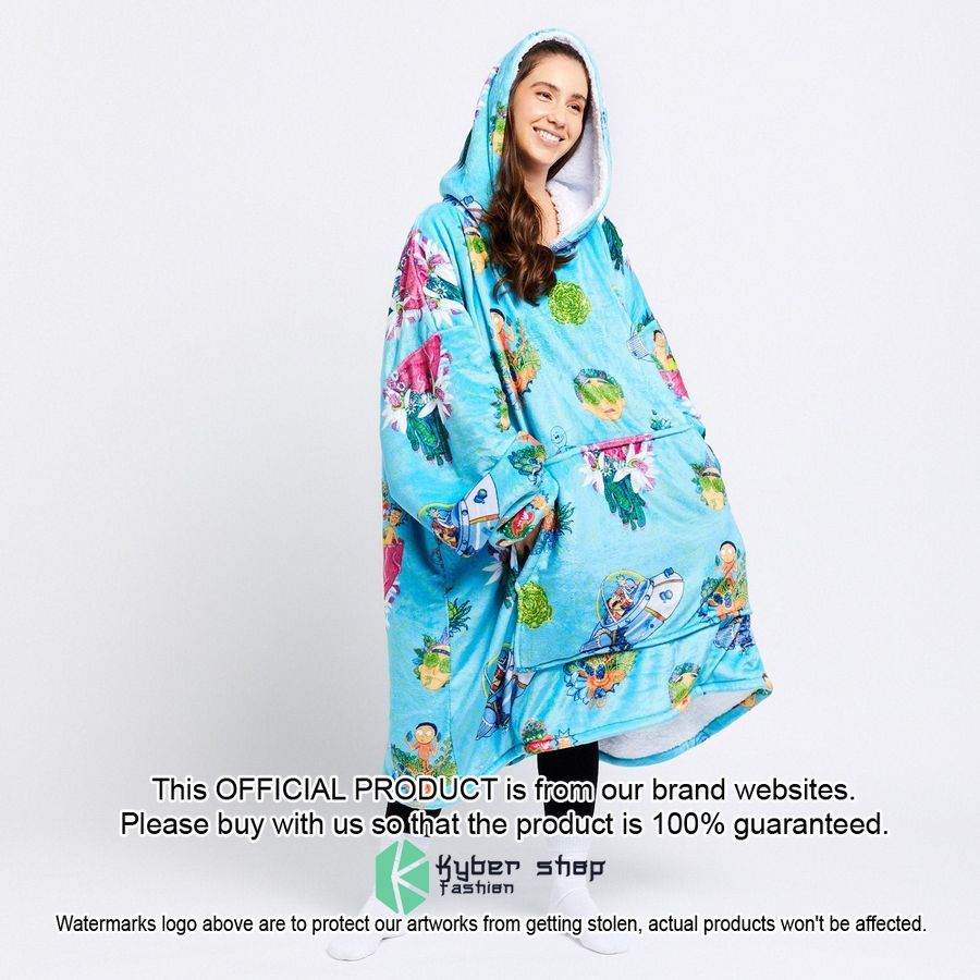 Rick and Morty Ricktanical Oodie Blanket Hoodie 4 Rick and Morty Ricktanical Oodie Blanket Hoodie word3