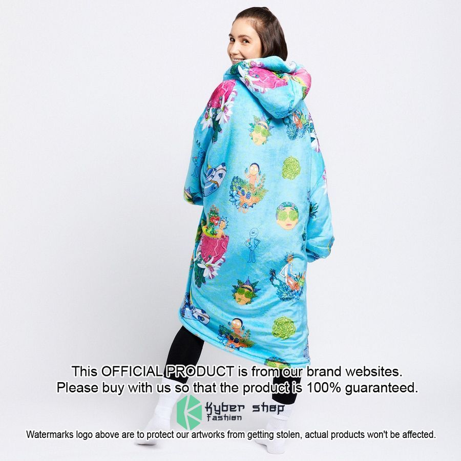 Rick and Morty Ricktanical Oodie Blanket Hoodie 5 Rick and Morty Ricktanical Oodie Blanket Hoodie word3
