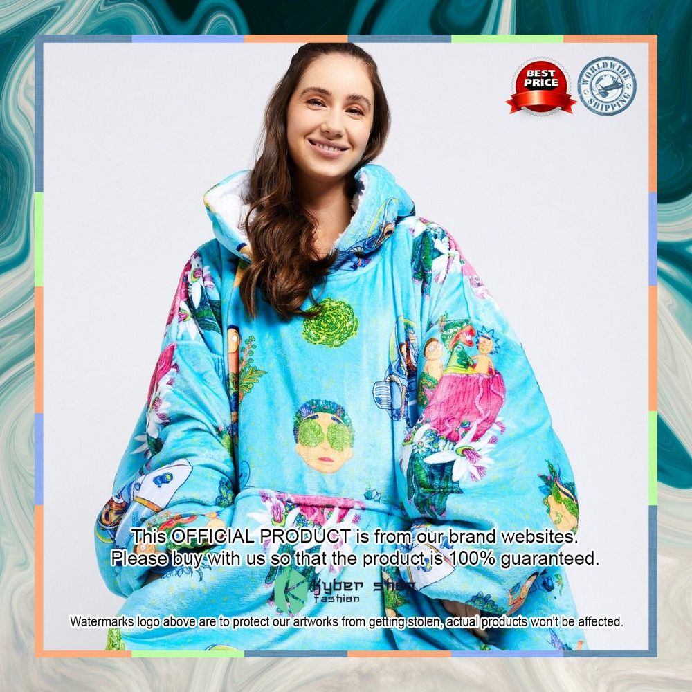 Rick and Morty Ricktanical Oodie Blanket Hoodie 20 Rick and Morty Ricktanical Oodie Blanket Hoodie word3