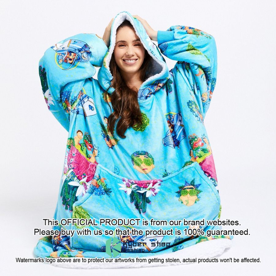Rick and Morty Ricktanical Oodie Blanket Hoodie 9 Rick and Morty Ricktanical Oodie Blanket Hoodie word3