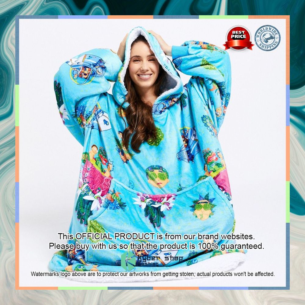 Rick and Morty Ricktanical Oodie Blanket Hoodie 22 Rick and Morty Ricktanical Oodie Blanket Hoodie word3