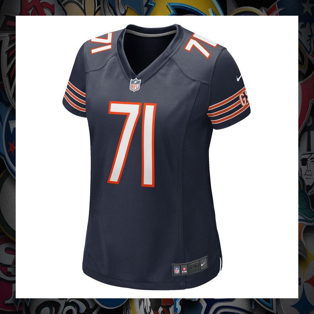 Riley Reiff Chicago Bears Navy Football Jersey 31 Riley Reiff Chicago Bears Navy Football Jersey word1