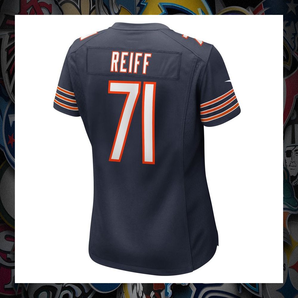 Riley Reiff Chicago Bears Navy Football Jersey 32 Riley Reiff Chicago Bears Navy Football Jersey word1
