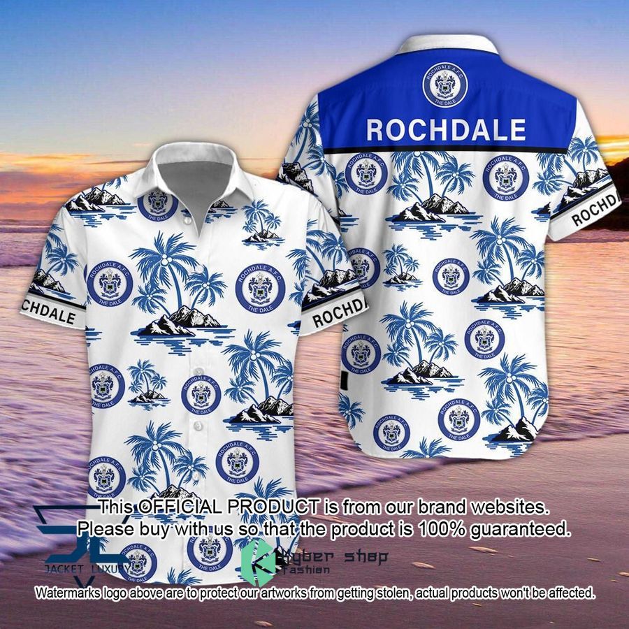 Rochdale AFC Hawaiian Shirt, Short