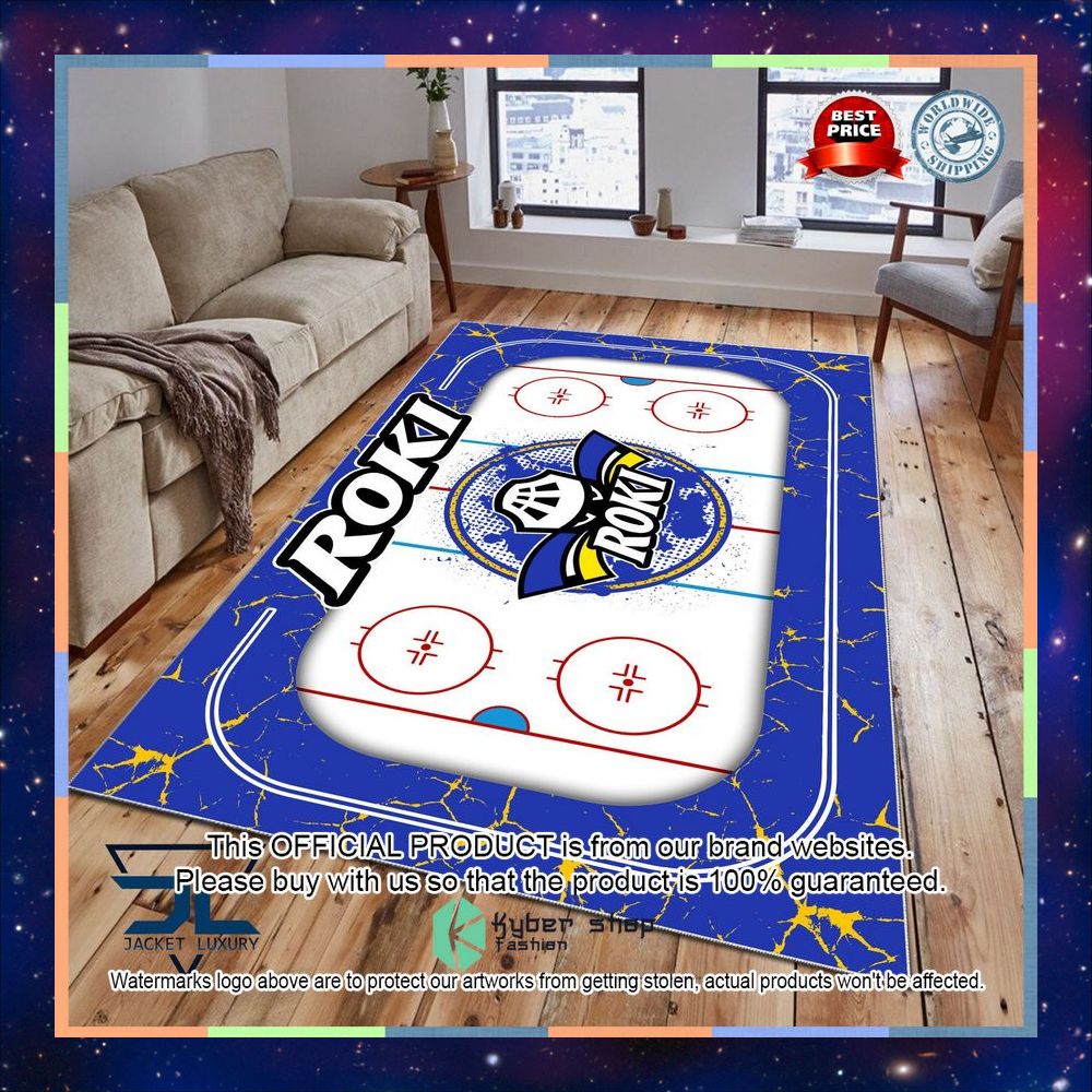 RoKi Hockey Carpet Rug 4 RoKi Hockey Carpet Rug word2