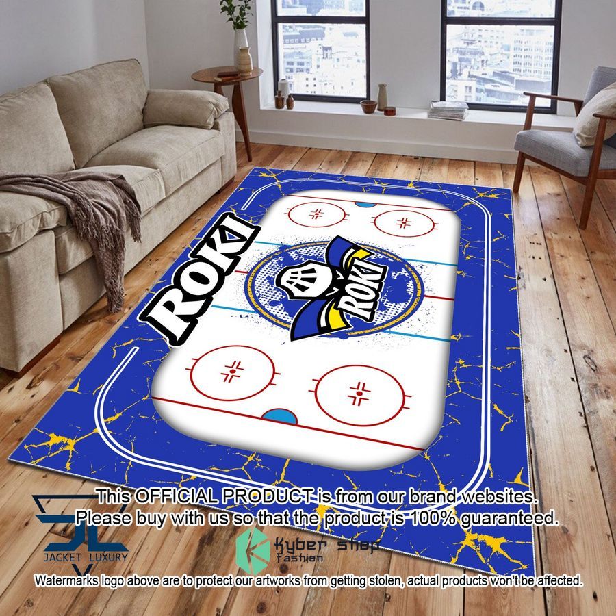 RoKi Hockey Carpet Rug word1