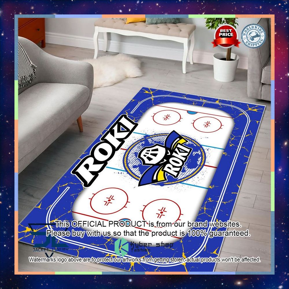 RoKi Hockey Carpet Rug 6 RoKi Hockey Carpet Rug word2