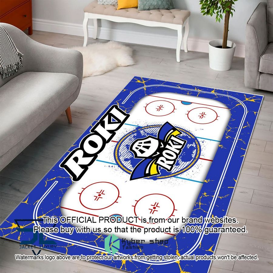 RoKi Hockey Carpet Rug 3 RoKi Hockey Carpet Rug word2