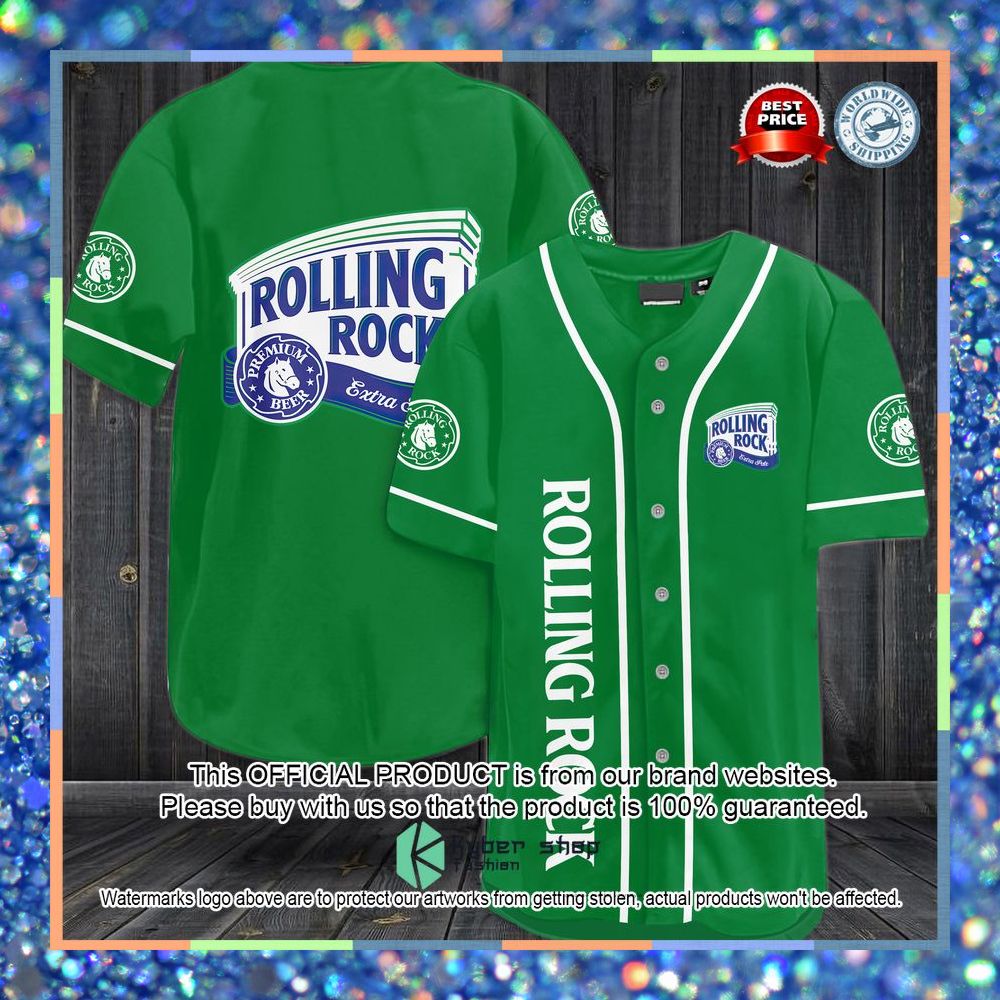 Rolling Rock Baseball Jersey 3 Rolling Rock Baseball Jersey word1