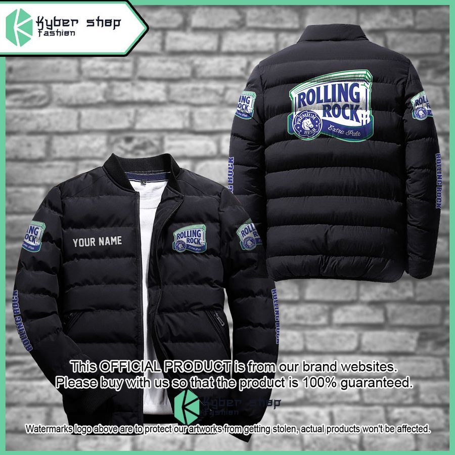 Rolling Rock Custom Puffer Down Jacket 4 Rolling Rock Custom Puffer Down Jacket word2