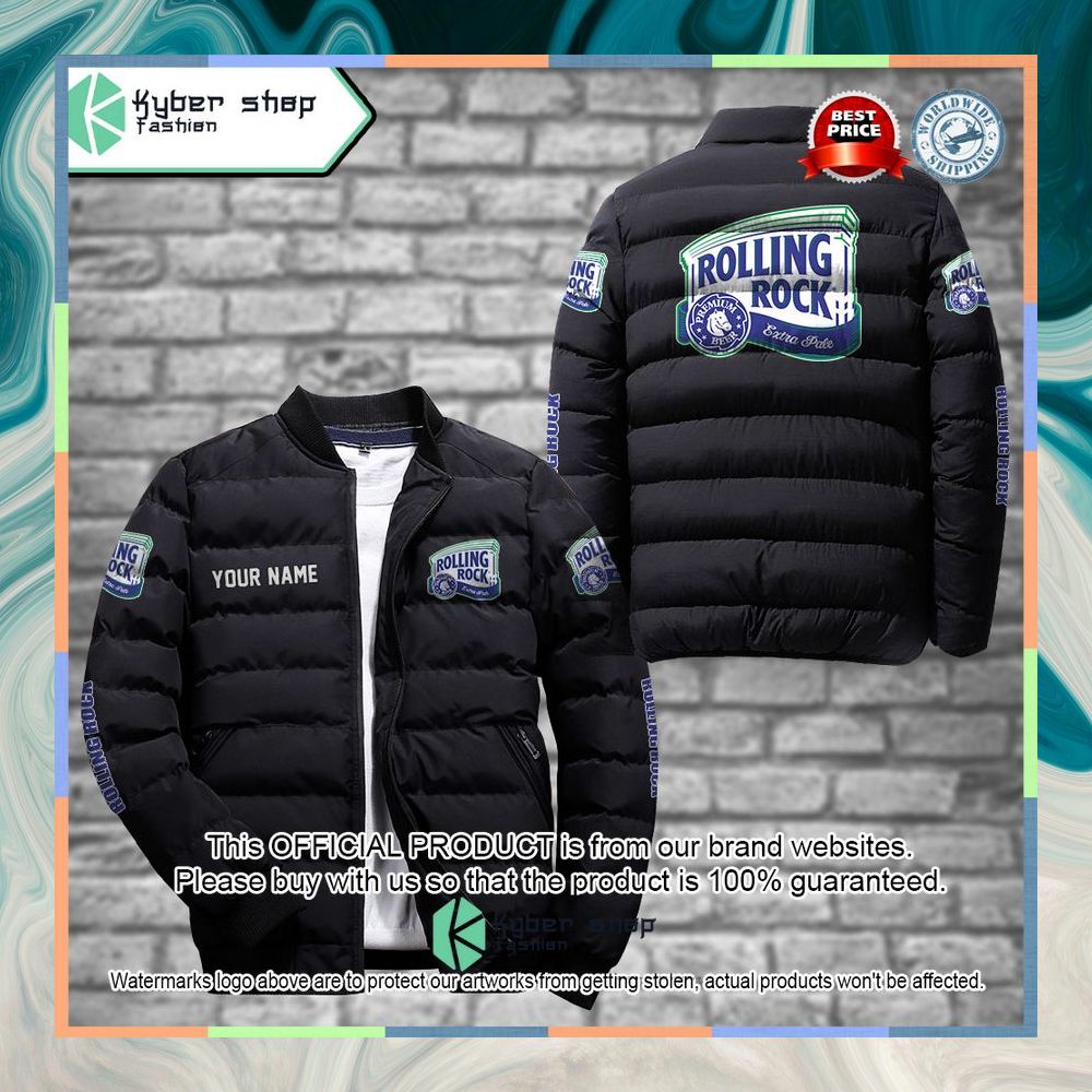 Rolling Rock Custom Puffer Down Jacket 8 Rolling Rock Custom Puffer Down Jacket word2