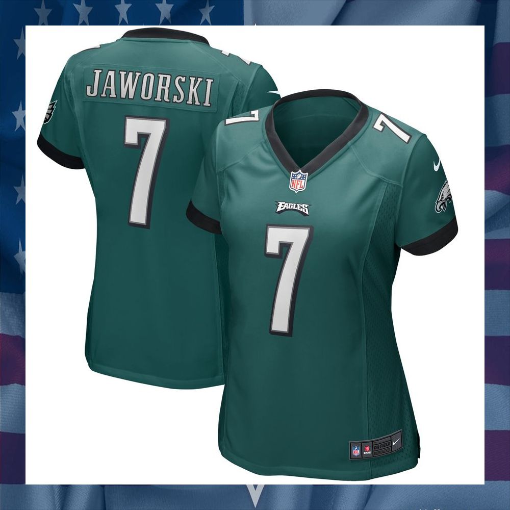 Ron Jaworski Philadelphia Eagles Women's Football Retired Midnight Green Football Jersey 8 Ron Jaworski Philadelphia Eagles Women's Football Retired Midnight Green Football Jersey word3