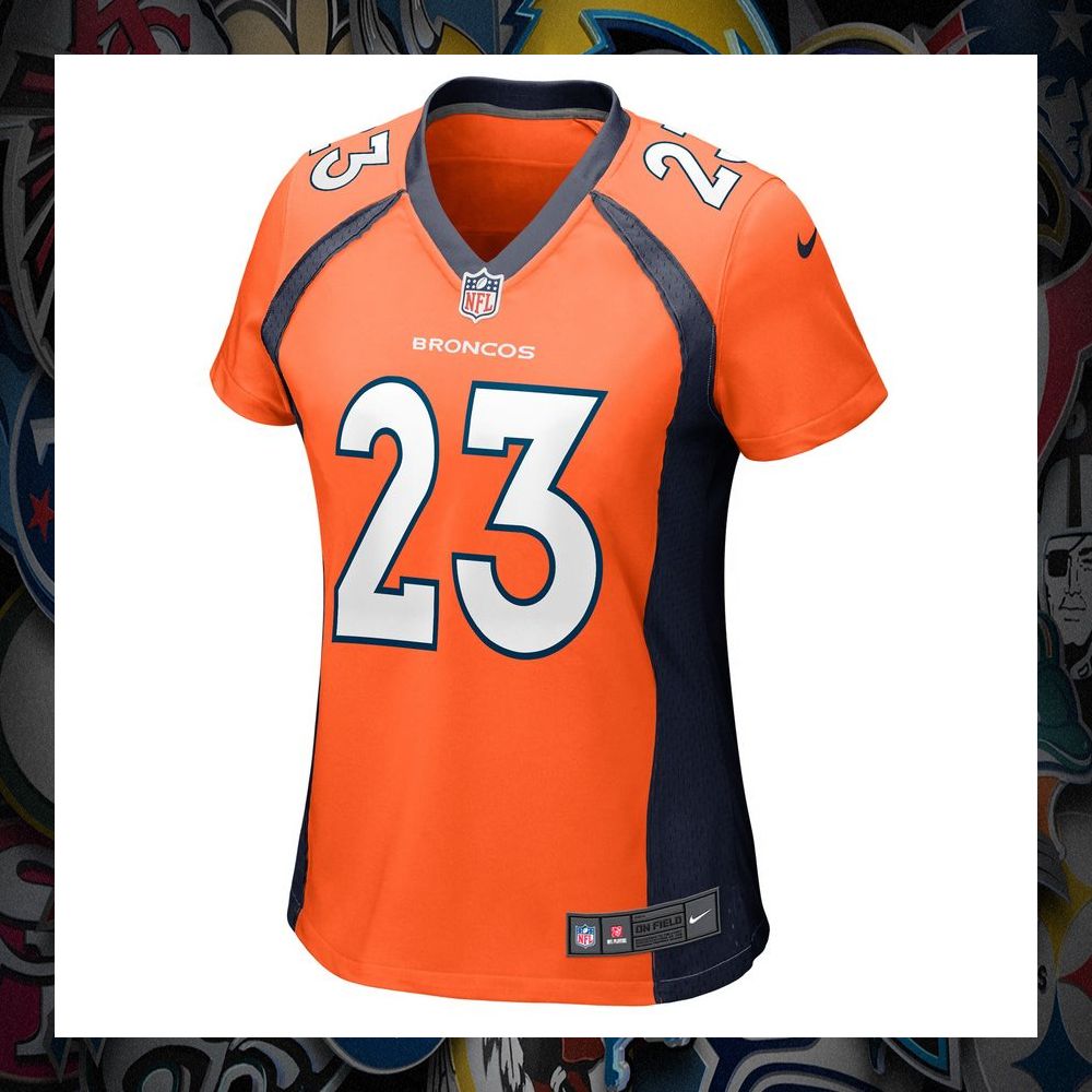Ronald Darby Denver Broncos Orange Football Jersey 6 Ronald Darby Denver Broncos Orange Football Jersey word2