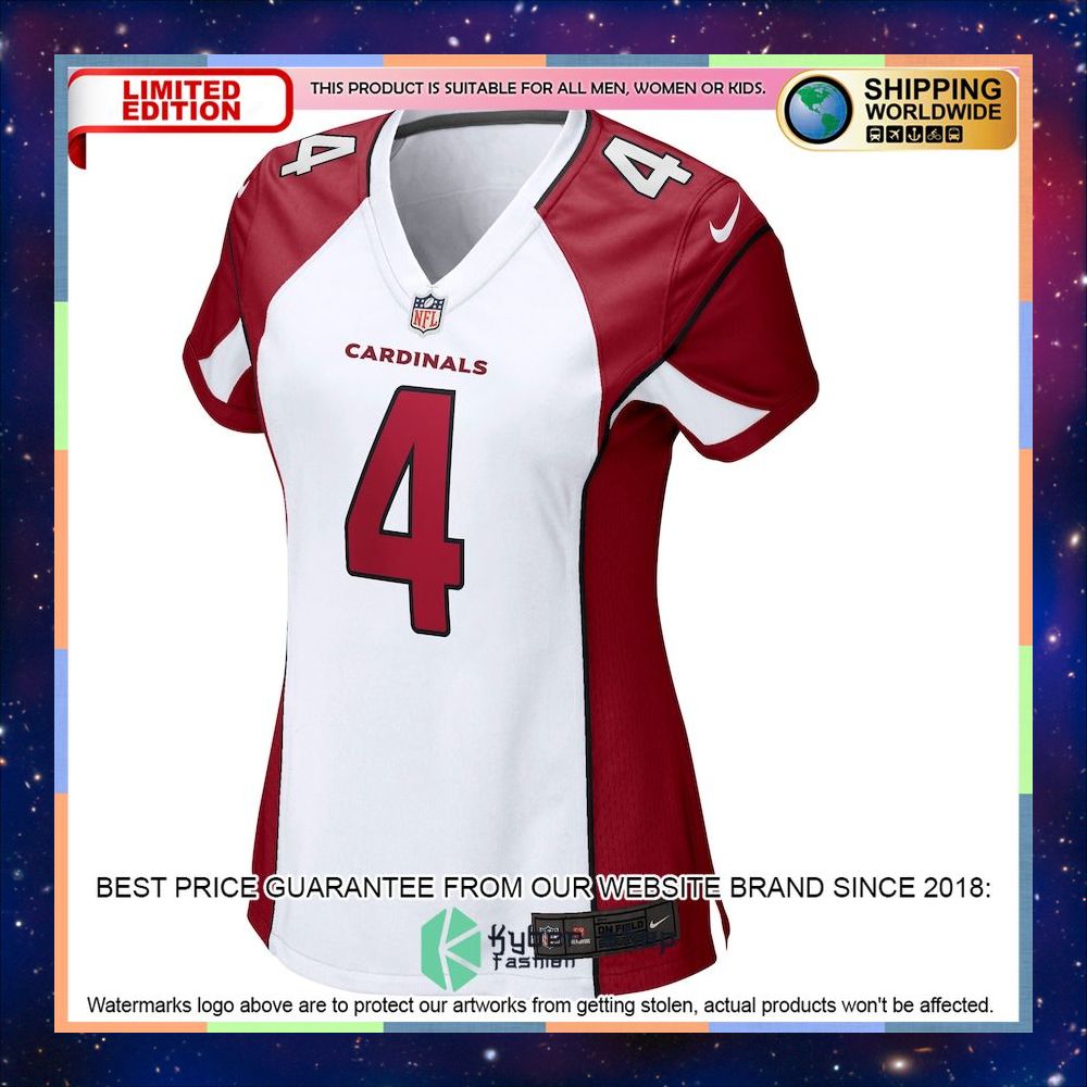 Rondale Moore Arizona Cardinals Women's White Football Jersey 5 Rondale Moore Arizona Cardinals Women's White Football Jersey word2
