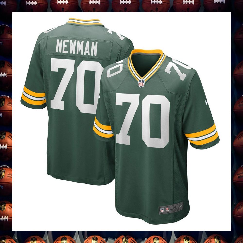 Royce Newman Green Bay Packers Green Football Jersey