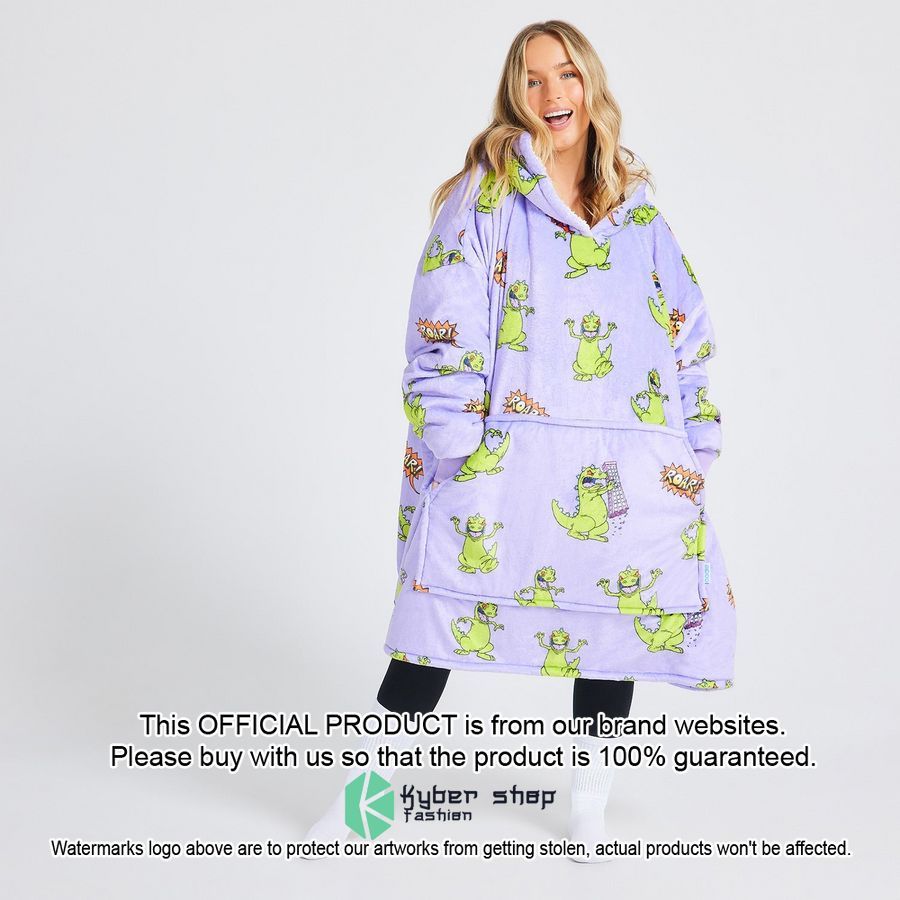 Rugrats Reptar Oodie Blanket Hoodie