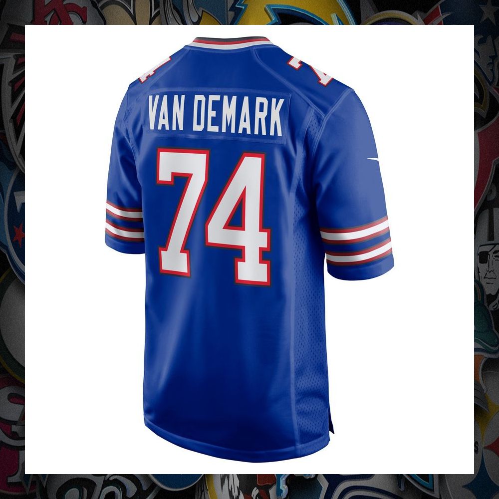 Ryan Van Demark Buffalo Bills Royal Football Jersey 7 Ryan Van Demark Buffalo Bills Royal Football Jersey word1