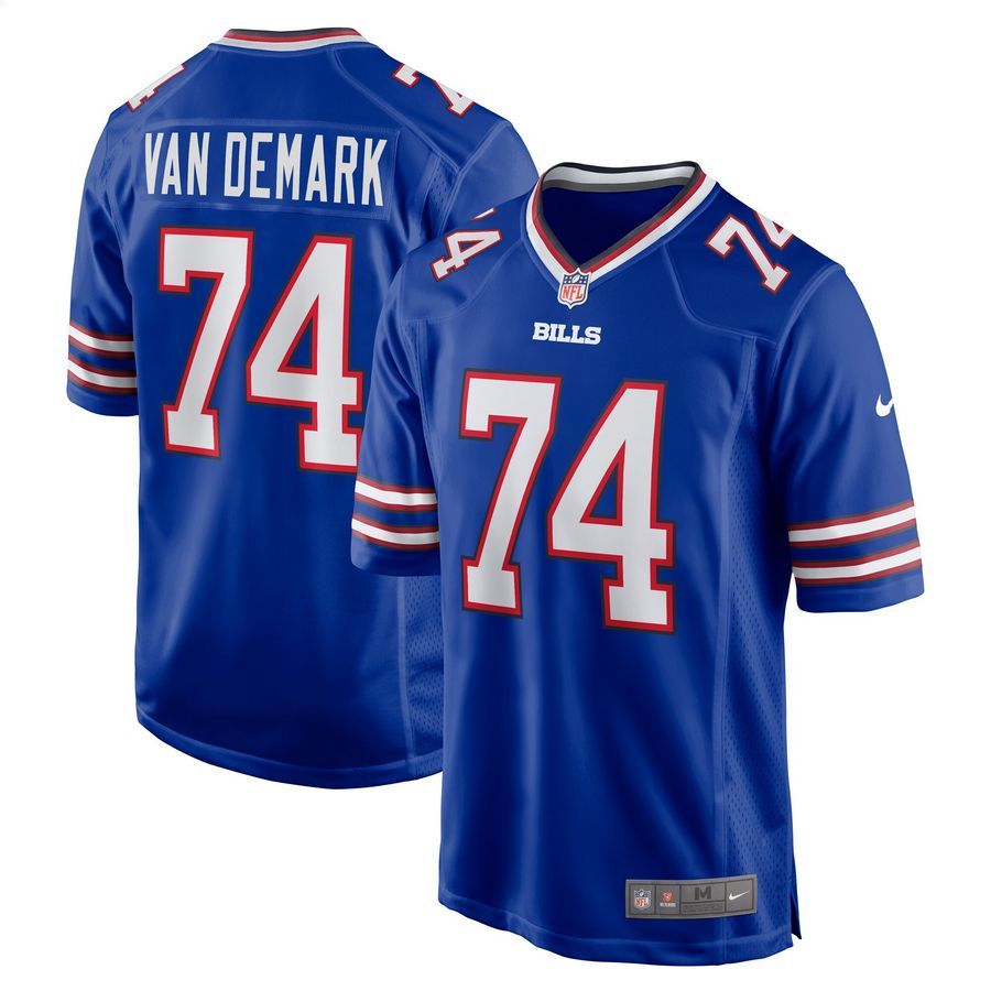 Ryan Van Demark Buffalo Bills Royal Football Jersey 4 Ryan Van Demark Buffalo Bills Royal Football Jersey word1