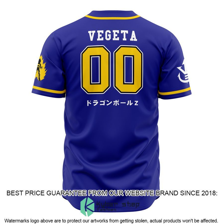 Saiyan Vegeta Dragon Ball Z Baseball Jersey 3 Saiyan Vegeta Dragon Ball Z Baseball Jersey word2