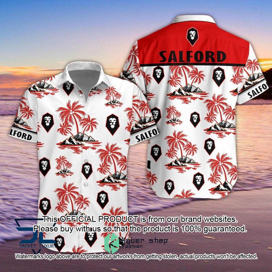 Salford City Hawaiian Shirt, Short word2