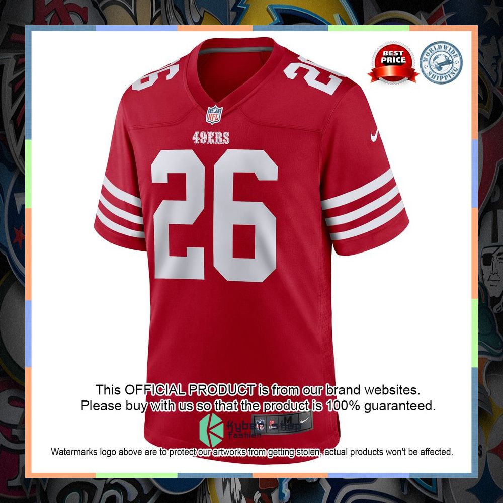 Samuel Womack III San Francisco 49ers Scarlet Football Jersey 6 Samuel Womack III San Francisco 49ers Scarlet Football Jersey word1