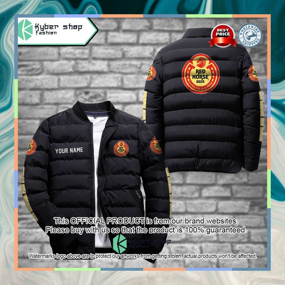 San Miguel Red Horse Custom Puffer Down Jacket 8 San Miguel Red Horse Custom Puffer Down Jacket word2