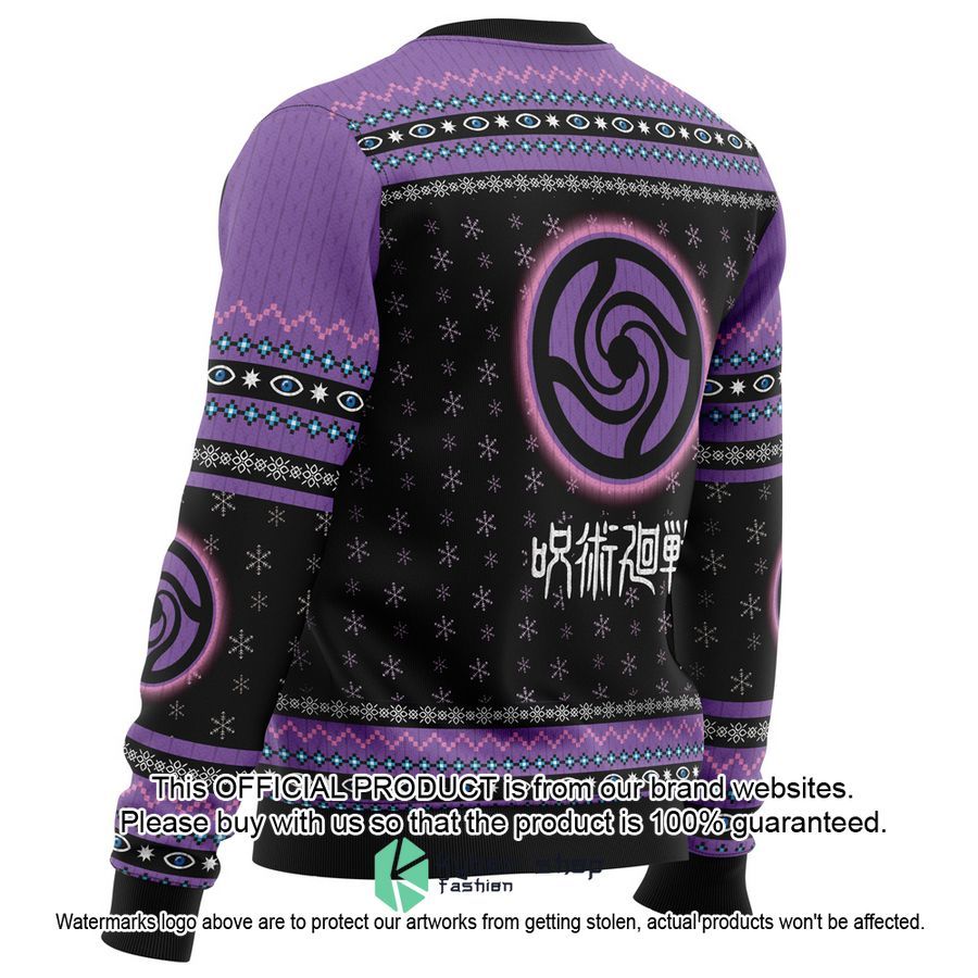 Satoru Gojo Jujutsu Kaisen Ugly Christmas Sweater 4 Satoru Gojo Jujutsu Kaisen Ugly Christmas Sweater word3