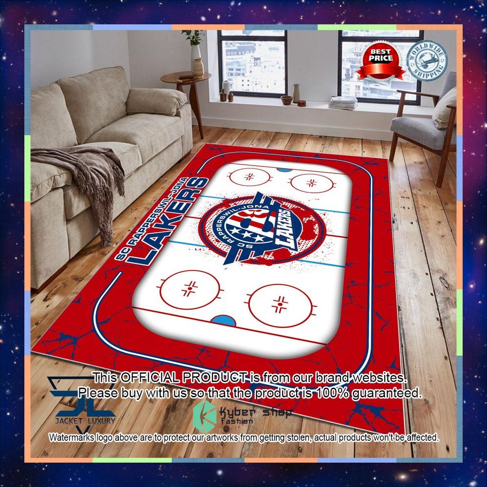 SC Rapperswil-Jona Lakers Carpet Rug 4 SC Rapperswil-Jona Lakers Carpet Rug word3