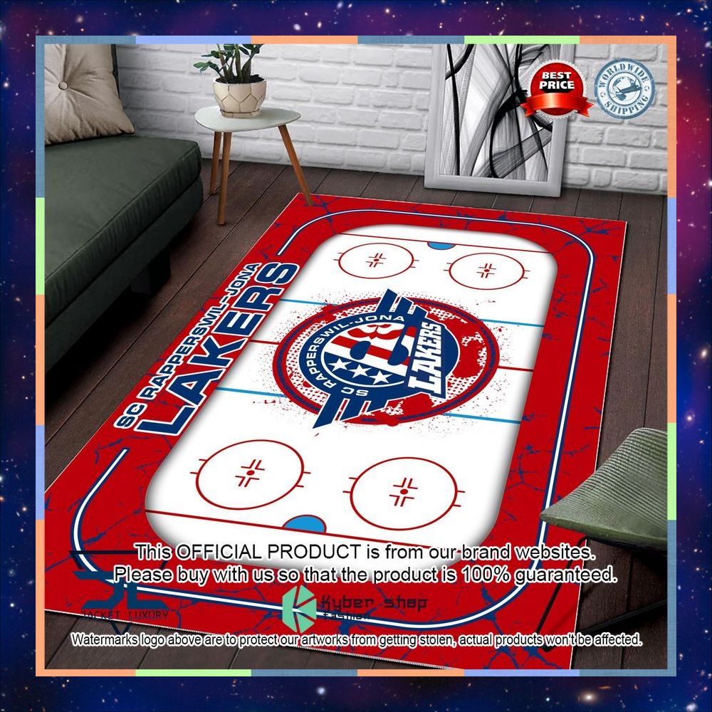 SC Rapperswil-Jona Lakers Carpet Rug 5 SC Rapperswil-Jona Lakers Carpet Rug word3