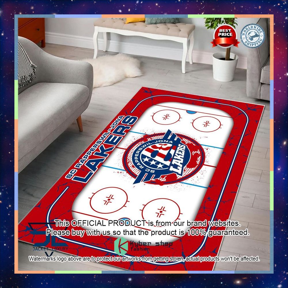 SC Rapperswil-Jona Lakers Carpet Rug 6 SC Rapperswil-Jona Lakers Carpet Rug word3