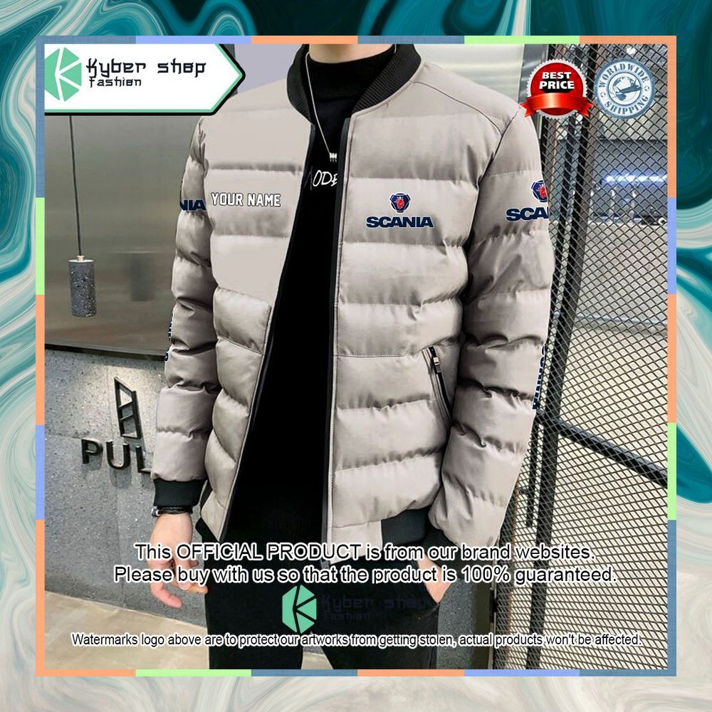 Scania Custom Puffer Down Jacket 5 Scania Custom Puffer Down Jacket word2